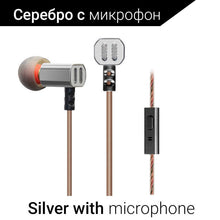 KZ ED9 Super Bowl Tuning Nozzles Earphone In Ear Monitors HiFi Earbuds With Microphone Transparent Sound