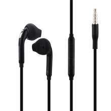 3.5mm Wired Earphone Stereo Headphones Portable Sport Running Headset with Mic Volume Control Universal for iPhone Samsung S6