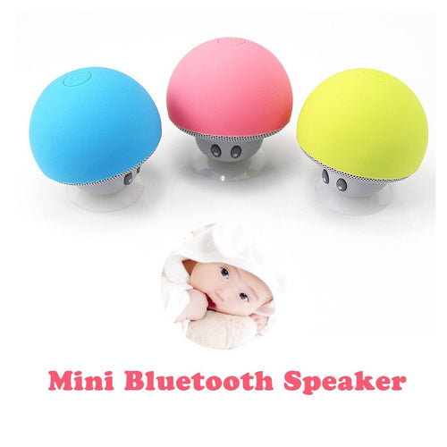 2016 Mini Bluetooth Wireless Speaker Portable Hands Free Speaker Suction Cup Stereo Subwoofer With Mic bocina bluetooth portatil