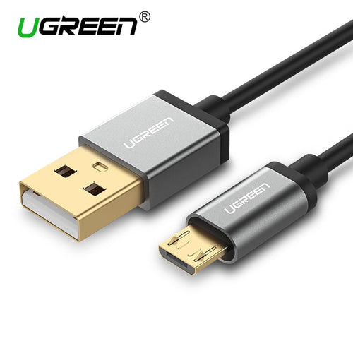 5V2A Micro USB Cable,Ugreen Fast Charging Mobile Phone USB Charger Cable 1M 2M 3M Data Sync Cable for Samsung HTC LG Android
