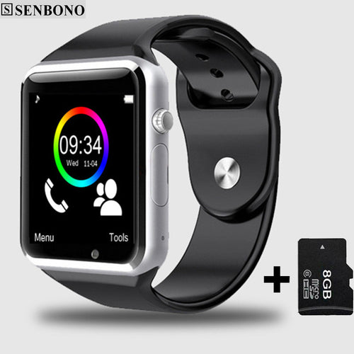 free shipping A1 WristWatch Bluetooth Smart Watch Sport Pedometer With SIM Camera Smartwatch For Android Smartphone Russia T15