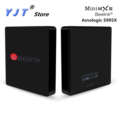 Beelink MiniMXIII II Android 6.0 TV BOX Amlogic S905X Quad-Core 64bit 2.4G WiFi BT 4.0 H.265 Full HD 4K x 2K KODI Media Center