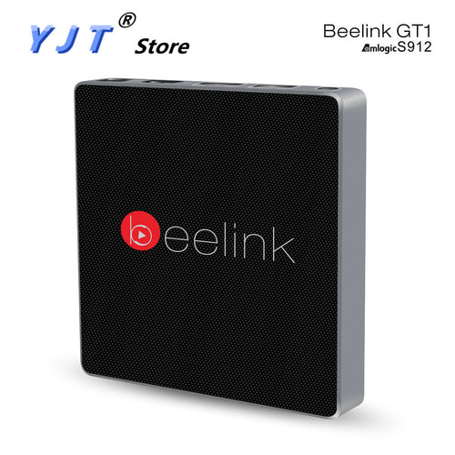 Beelink GT1 Android 6.0 TV Box Amlogic S912 Octa Core H.265 2.4G+5.8G Dual WiFi Bluetooth 4.0 2G DDR3 16G eMMC Set Top Box