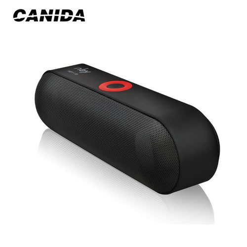 CANIDA Outdoor Mini Bluetooth Speaker Portable Wireless Speaker Music Stereo Subwoofer Loudspeaker FM radio Support TF AUX USB