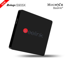 Beelink MiniMXIII II TV Box H.265 Full HD 4K x 2K KODI Media Center Amlogic S905X Quad-Core 64bit 2.4G WiFi Bluetooth 4.0 TV Box