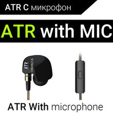 KZ ATES ATE ATR HD9 Copper Driver HiFi Sport Headphones In Ear Earphone For Running With Microphone