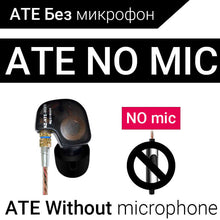 KZ ATES ATE ATR HD9 Copper Driver HiFi Sport Headphones In Ear Earphone For Running With Microphone