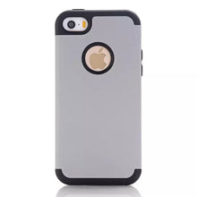 3-in-1 Impact Hard & Soft Silicone Hybrid Case for Apple iPhone 5/5S/5C/SE Armor Phone Cases w/Screen Protector Film+Stylus Pen
