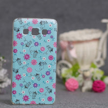 Luxury Phone Cover For Samsung Galaxy A5 2015 Cases 3D Relief Painting Soft Silicon Back Cover Case for Samsung A5 A500 A5000