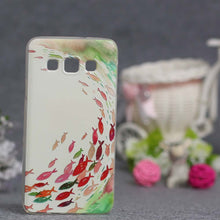 Luxury Phone Cover For Samsung Galaxy A5 2015 Cases 3D Relief Painting Soft Silicon Back Cover Case for Samsung A5 A500 A5000