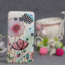 Luxury Phone Cover For Samsung Galaxy A5 2015 Cases 3D Relief Painting Soft Silicon Back Cover Case for Samsung A5 A500 A5000