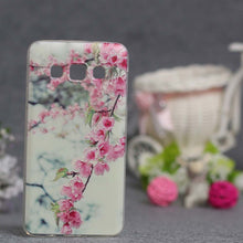 Luxury Phone Cover For Samsung Galaxy A5 2015 Cases 3D Relief Painting Soft Silicon Back Cover Case for Samsung A5 A500 A5000