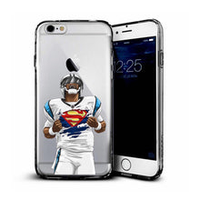 clear case for iphone 5 5s se 6 6s 7 7plus american football star Odell Beckham Jr. Cam Newton Rob phone case cover hard coque