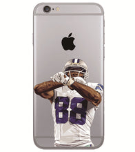 clear case for iphone 5 5s se 6 6s 7 7plus american football star Odell Beckham Jr. Cam Newton Rob phone case cover hard coque