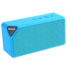 X3 Portable Mini Bluetooth Speaker X3 TF USB FM Radio Wireless Music Sound Box Subwoofer Loudspeakers with Mic for iOS Android