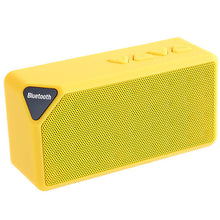 X3 Portable Mini Bluetooth Speaker X3 TF USB FM Radio Wireless Music Sound Box Subwoofer Loudspeakers with Mic for iOS Android