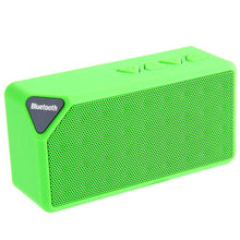 X3 Portable Mini Bluetooth Speaker X3 TF USB FM Radio Wireless Music Sound Box Subwoofer Loudspeakers with Mic for iOS Android