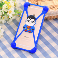 Fashion 3D Cute Cartoon TPU Silicone Cell Phones Cases For LG L65 Dual D285 D280 Rubber Anti knock Phone Case Cover Accesories